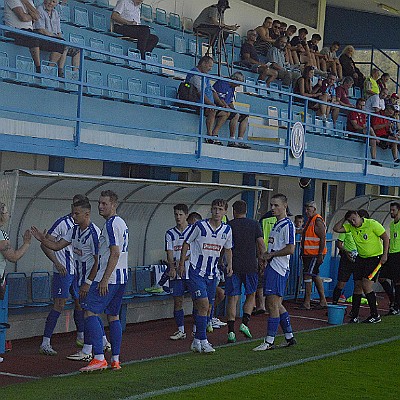 FK Náchod vs SK Červený Kostelec 1-0 5. liga, ročník 2024/2025, 1. kolo