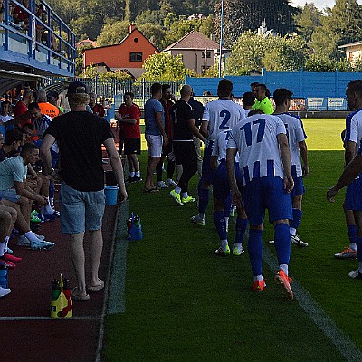 FK Náchod vs SK Červený Kostelec 1-0 5. liga, ročník 2024/2025, 1. kolo