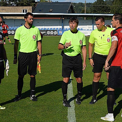 FK Náchod vs SK Červený Kostelec 1-0 5. liga, ročník 2024/2025, 1. kolo