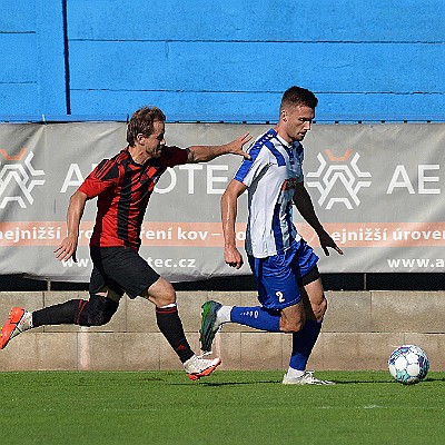 FK Náchod vs SK Červený Kostelec 1-0 5. liga, ročník 2024/2025, 1. kolo