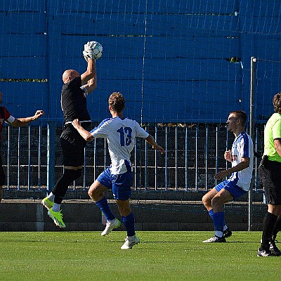 FK Náchod vs SK Červený Kostelec 1-0 5. liga, ročník 2024/2025, 1. kolo