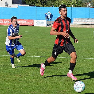 FK Náchod vs SK Červený Kostelec 1-0 5. liga, ročník 2024/2025, 1. kolo