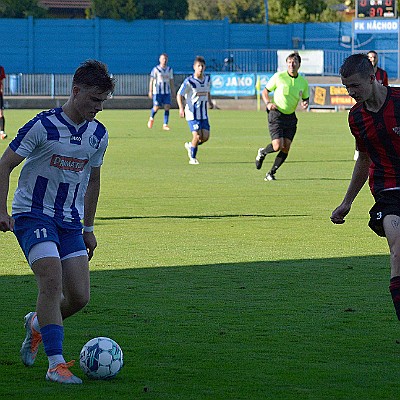 FK Náchod vs SK Červený Kostelec 1-0 5. liga, ročník 2024/2025, 1. kolo