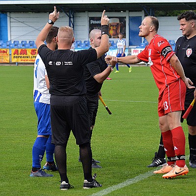 FK Náchod vs TJ Slavoj Předměřice nad Labem 0-0 7. liga, skupina B, ročník 2024/2025, 1. kolo