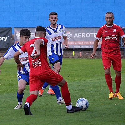 FK Náchod vs SK Týniště nad Orlicí 2-2 5. liga, ročník 2024/2025, 5. kolo