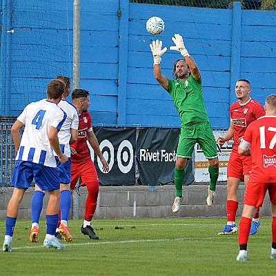 FK Náchod vs SK Týniště nad Orlicí 2-2 5. liga, ročník 2024/2025, 5. kolo