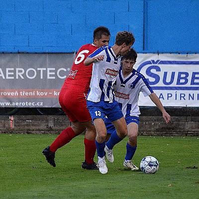 FK Náchod vs SK Týniště nad Orlicí 2-2 5. liga, ročník 2024/2025, 5. kolo