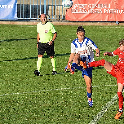 FK Náchod vs SK Týniště nad Orlicí 2-2 5. liga, ročník 2024/2025, 5. kolo