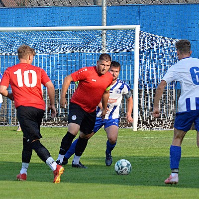 FK Náchod B vs TJ Spartak Opočno 6-1 7. liga, sk. B, ročník 2024/2025, 5. kolo