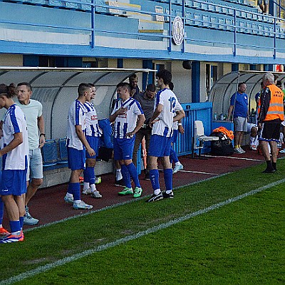 FK Náchod vs TJ Sokol Železnice 3-1 5. česká fotbalová liga, ročník 2024/2025, 7. kolo