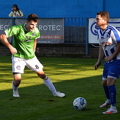 FK Náchod vs TJ Sokol Železnice 3-1 5. česká fotbalová liga, ročník 2024/2025, 7. kolo