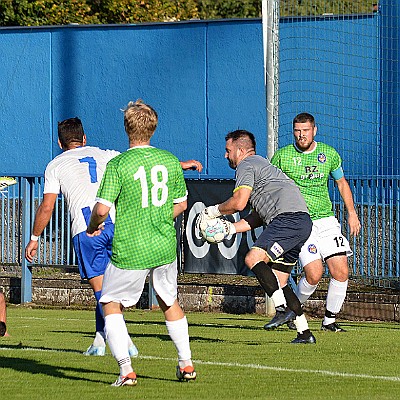 FK Náchod vs TJ Sokol Železnice 3-1 5. česká fotbalová liga, ročník 2024/2025, 7. kolo