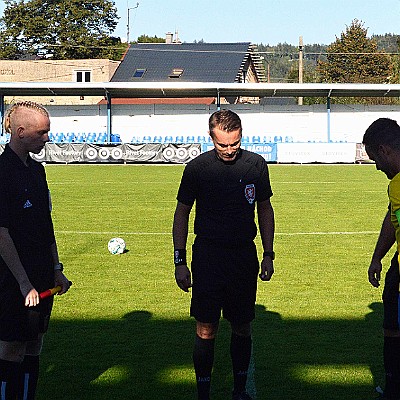 FK Náchod B vs MFK Nové Město nad Metují 0-2 7. česká fotbalová liga, sk. B, ročník 2024/2025, 7. kolo