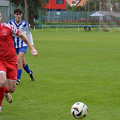 FK Jaroměř vs FK Náchod 3-1 5. česká fotbalová liga, ročník 2024/2025, 8. kolo