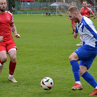 FK Jaroměř vs FK Náchod 3-1 5. česká fotbalová liga, ročník 2024/2025, 8. kolo