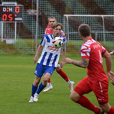 FK Jaroměř vs FK Náchod 3-1 5. česká fotbalová liga, ročník 2024/2025, 8. kolo