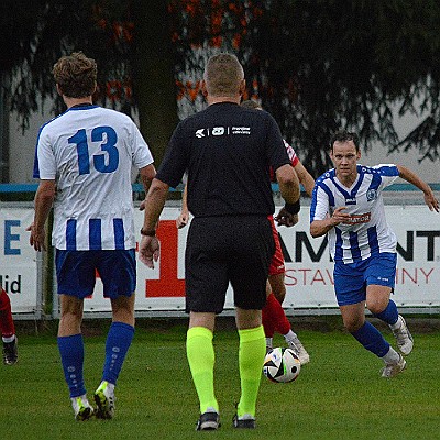 FK Jaroměř vs FK Náchod 3-1 5. česká fotbalová liga, ročník 2024/2025, 8. kolo