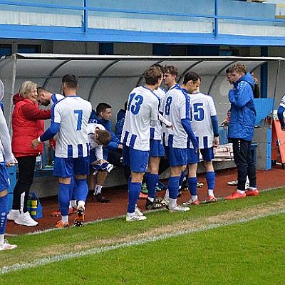 FK Náchod vs SK Dobruška 0-2 5. česká fotbalová liga, ročník 2024/2025, 9. kolo