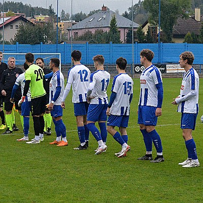 FK Náchod vs SK Dobruška 0-2 5. česká fotbalová liga, ročník 2024/2025, 9. kolo