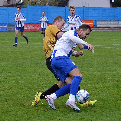 FK Náchod vs SK Dobruška 0-2 5. česká fotbalová liga, ročník 2024/2025, 9. kolo