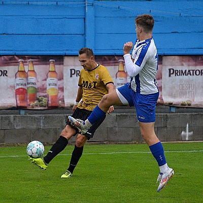 FK Náchod vs SK Dobruška 0-2 5. česká fotbalová liga, ročník 2024/2025, 9. kolo