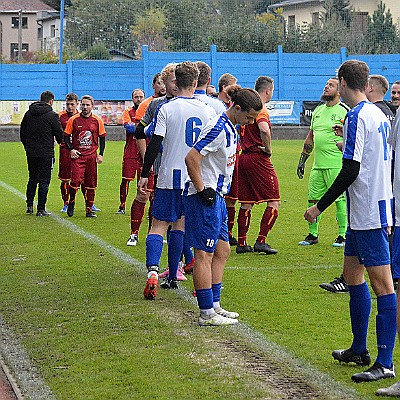 FK Náchod B vs FC České Meziříčí 3-1 7. česká fotbalová liga, sk. B, ročník 2024/2025, 9. kolo