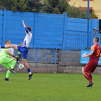 FK Náchod B vs FC České Meziříčí 3-1 7. česká fotbalová liga, sk. B, ročník 2024/2025, 9. kolo