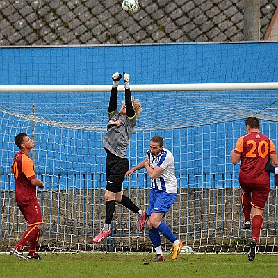 FK Náchod B vs FC České Meziříčí 3-1 7. česká fotbalová liga, sk. B, ročník 2024/2025, 9. kolo