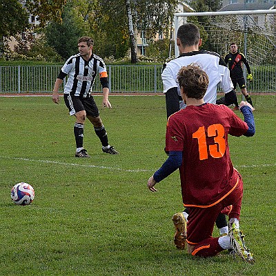 FC Spartak Rychnov nad Kněžnou vs FK Náchod 4-4 7. česká fotbalová liga, sk. B, ročník 2024/2025, 10. kolo