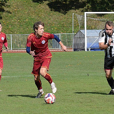 FC Spartak Rychnov nad Kněžnou vs FK Náchod 4-4 7. česká fotbalová liga, sk. B, ročník 2024/2025, 10. kolo