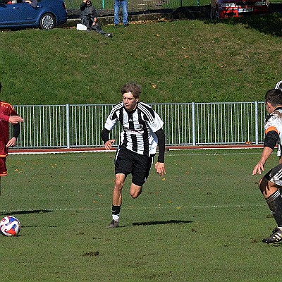 FC Spartak Rychnov nad Kněžnou vs FK Náchod 4-4 7. česká fotbalová liga, sk. B, ročník 2024/2025, 10. kolo