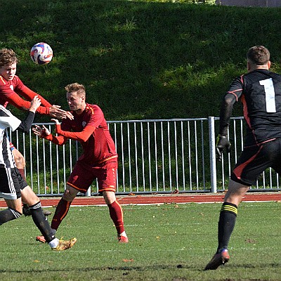 FC Spartak Rychnov nad Kněžnou vs FK Náchod 4-4 7. česká fotbalová liga, sk. B, ročník 2024/2025, 10. kolo