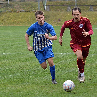 SK Libčany vs FK Náchod 0-2 5. česká fotbalová liga, ročník 2024/2025, 12. kolo