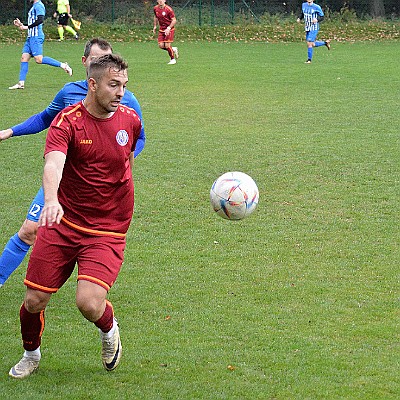 SK Libčany vs FK Náchod 0-2 5. česká fotbalová liga, ročník 2024/2025, 12. kolo