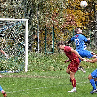 SK Libčany vs FK Náchod 0-2 5. česká fotbalová liga, ročník 2024/2025, 12. kolo