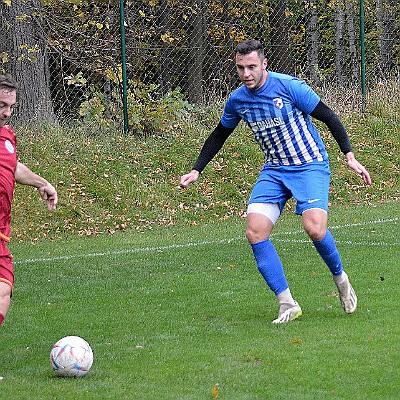 SK Libčany vs FK Náchod 0-2 5. česká fotbalová liga, ročník 2024/2025, 12. kolo