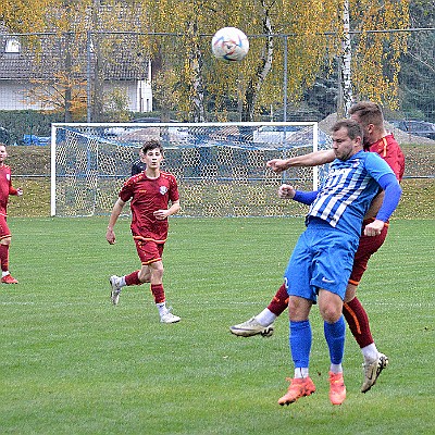 SK Libčany vs FK Náchod 0-2 5. česká fotbalová liga, ročník 2024/2025, 12. kolo