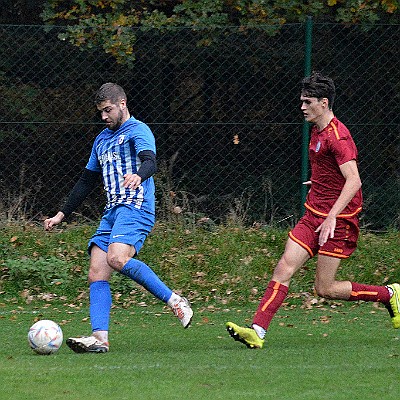 SK Libčany vs FK Náchod 0-2 5. česká fotbalová liga, ročník 2024/2025, 12. kolo