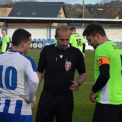 FK Náchod vs SK Jičínv2-0 5. česká fotbalová liga, ročník 2024/2025, 13. kolo