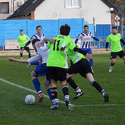 FK Náchod vs SK Jičínv2-0 5. česká fotbalová liga, ročník 2024/2025, 13. kolo