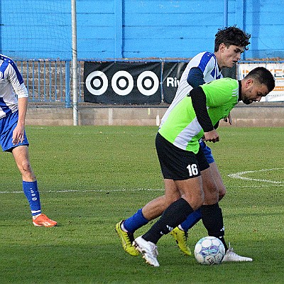 FK Náchod vs SK Jičínv2-0 5. česká fotbalová liga, ročník 2024/2025, 13. kolo