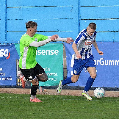 FK Náchod vs SK Jičínv2-0 5. česká fotbalová liga, ročník 2024/2025, 13. kolo