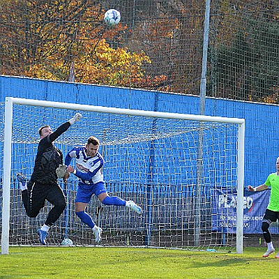 FK Náchod vs SK Jičínv2-0 5. česká fotbalová liga, ročník 2024/2025, 13. kolo