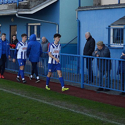 FK Náchod vs FK Vysoká nad Lebem 5. česká fotbalová liga, ročník 2024/2025, 14. kolo