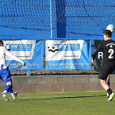 FK Náchod vs FK Vysoká nad Lebem 5. česká fotbalová liga, ročník 2024/2025, 14. kolo