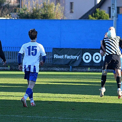 FK Náchod vs FK Vysoká nad Lebem 5. česká fotbalová liga, ročník 2024/2025, 14. kolo