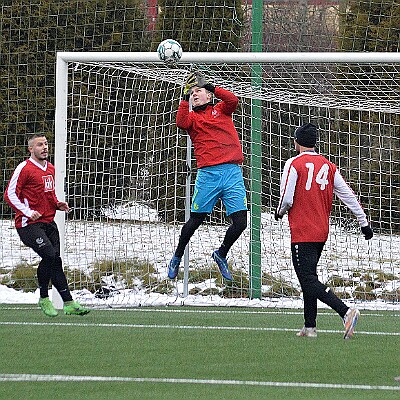 FK Náchod vs FC Slavia Hradec Králové 2-2 Přípravné utkání na jarní část sezóny 2024-2025