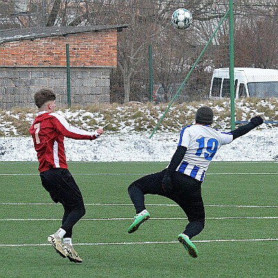 FK Náchod vs FC Slavia Hradec Králové 2-2 Přípravné utkání na jarní část sezóny 2024-2025