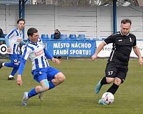 FK Náchod vs SK Solnice 2-0 5. česká fotbalová liga, ročník 2024/2025, 17. kolo