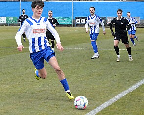FK Náchod vs SK Solnice 2-0 5. česká fotbalová liga, ročník 2024/2025, 17. kolo